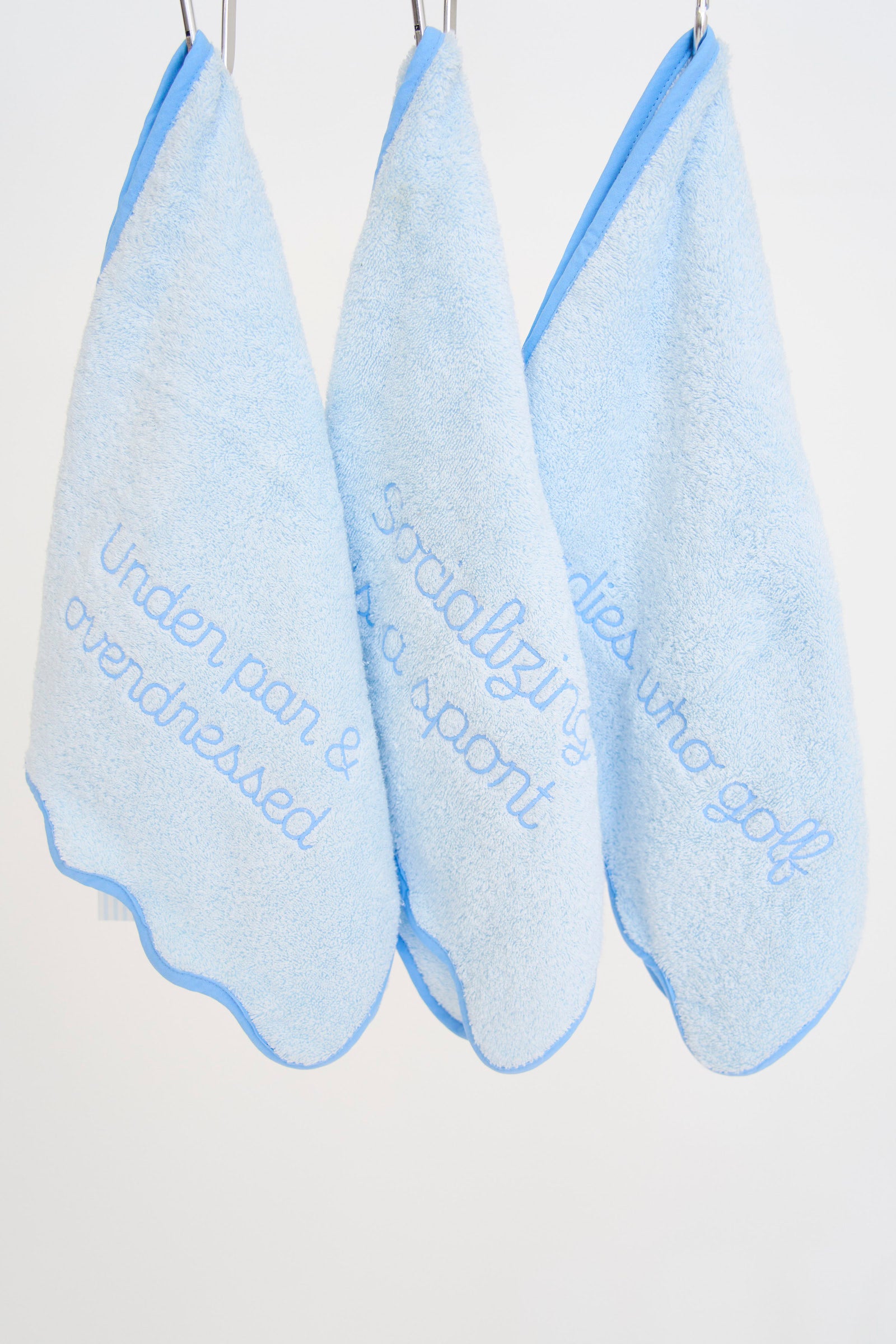 "Under Par & Overdressed" Golf Towel