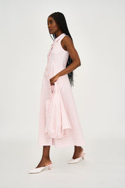Rosé Midi Dress