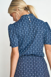 Marina Mock Neck Top