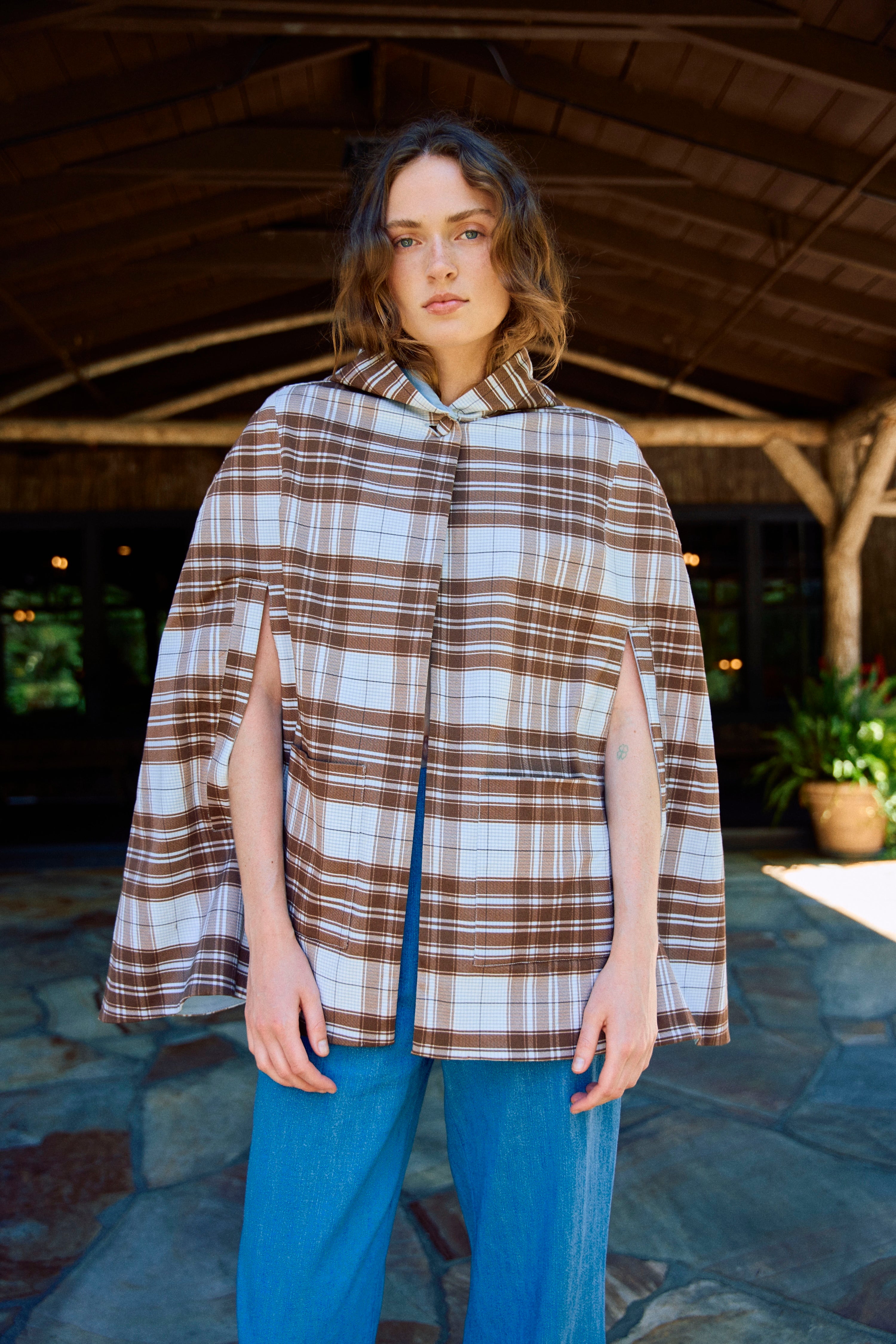 Reversible Paris Poncho