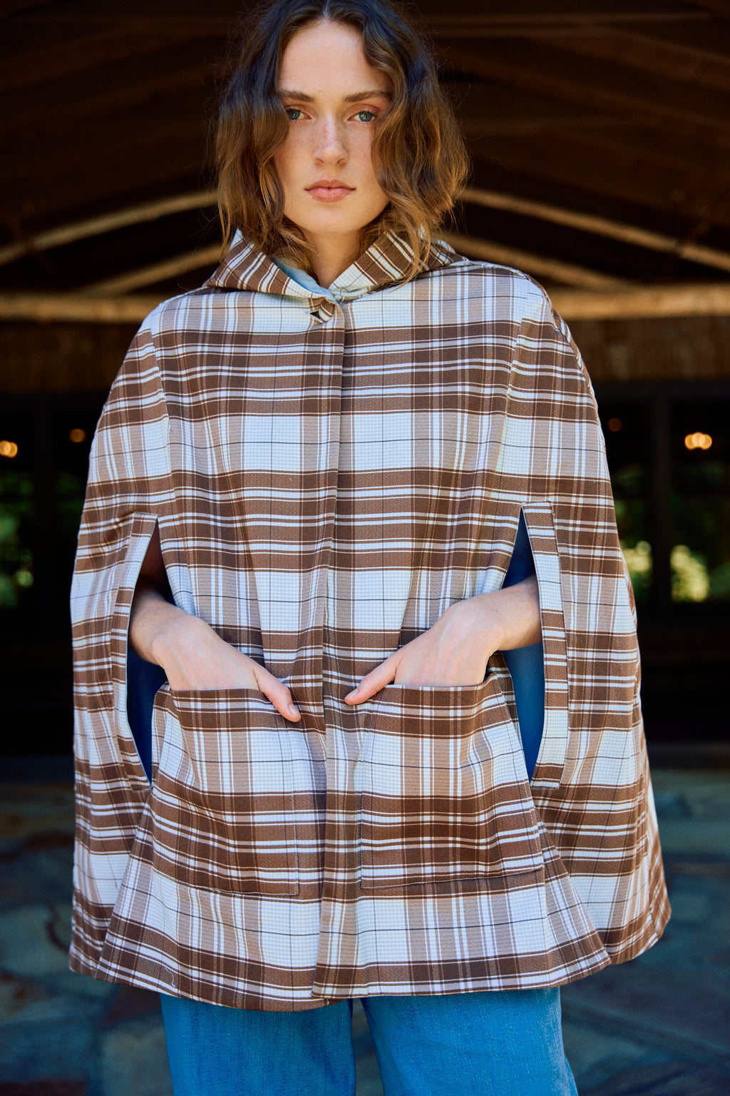 Reversible Paris Poncho