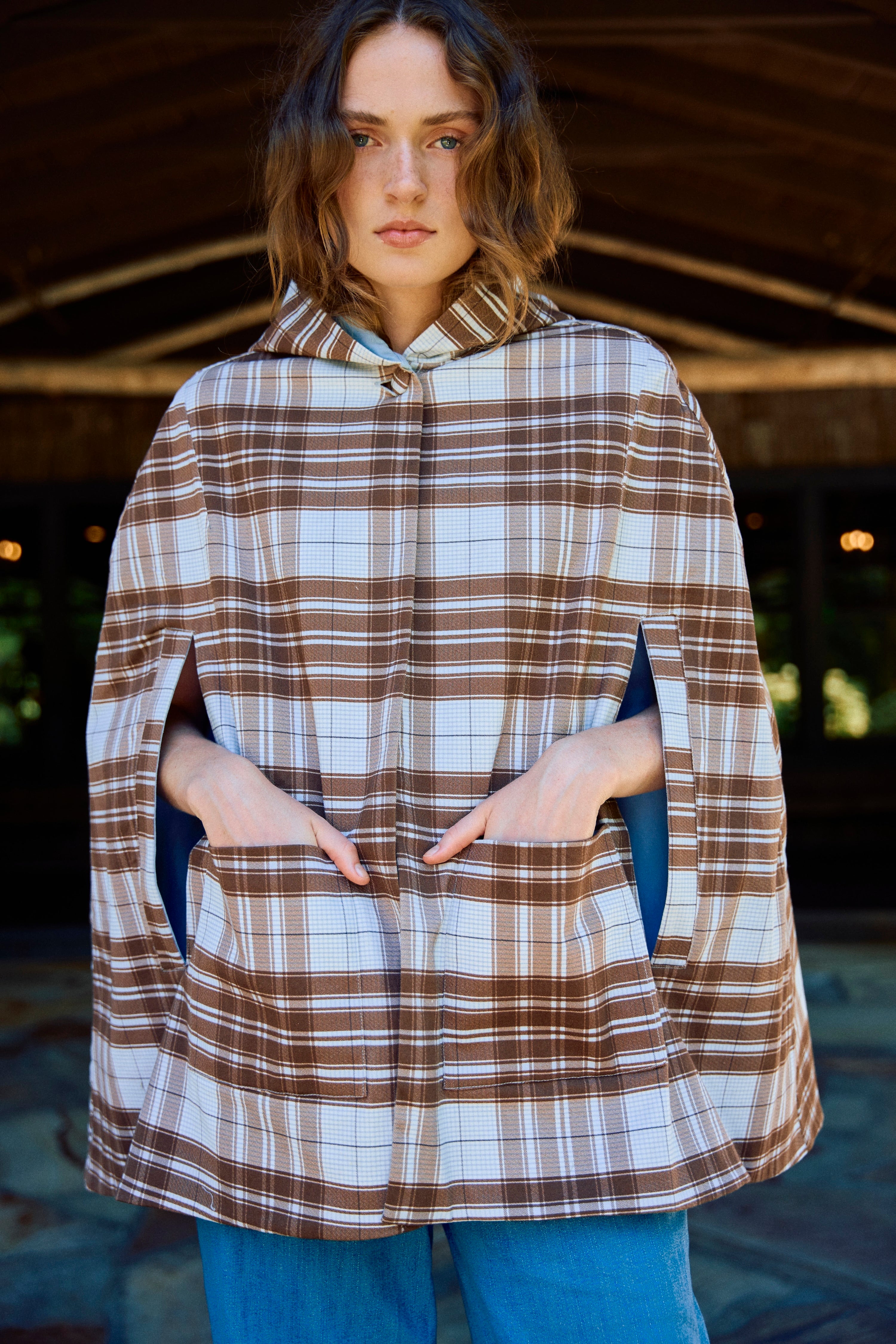Reversible Paris Poncho