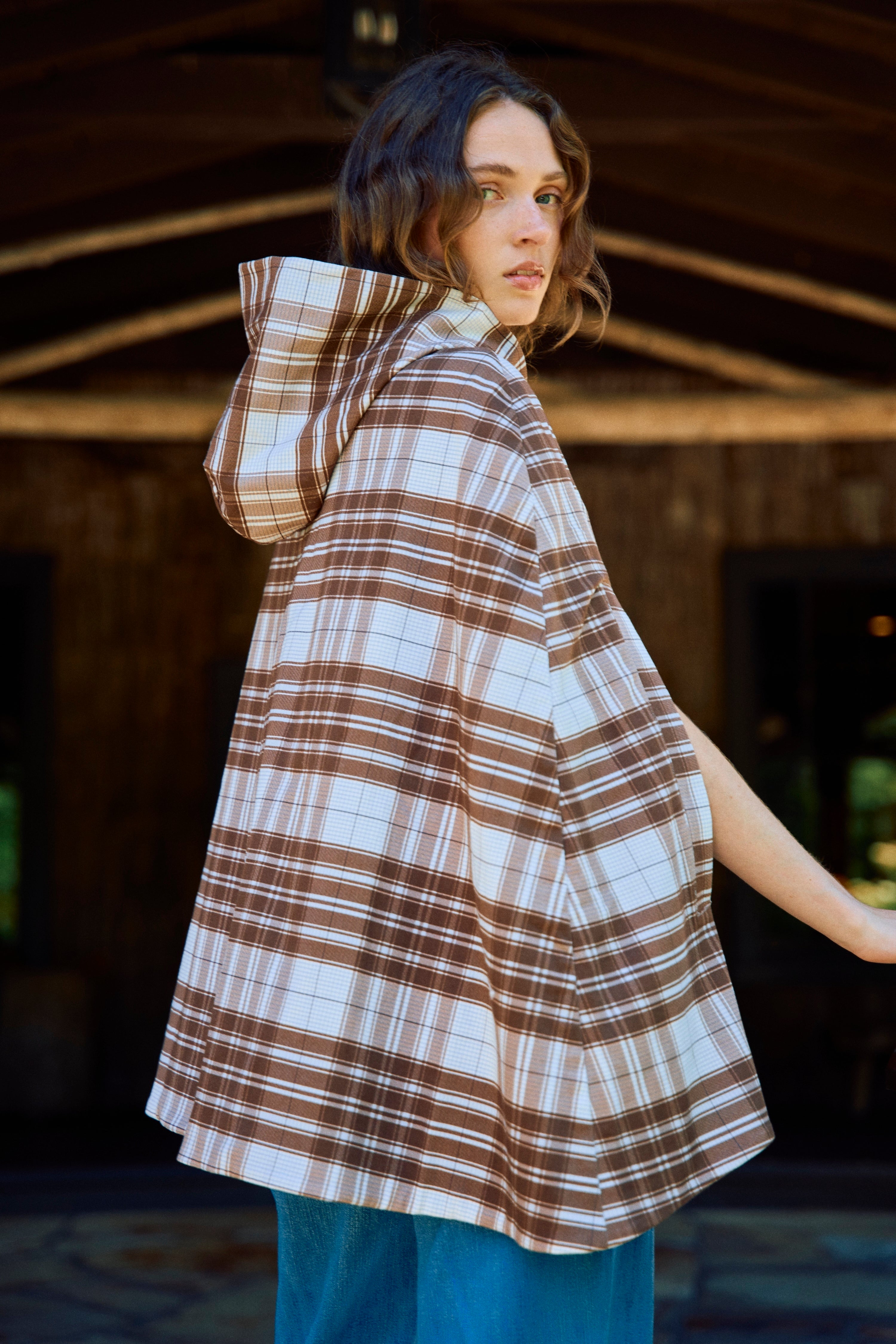 Reversible Paris Poncho