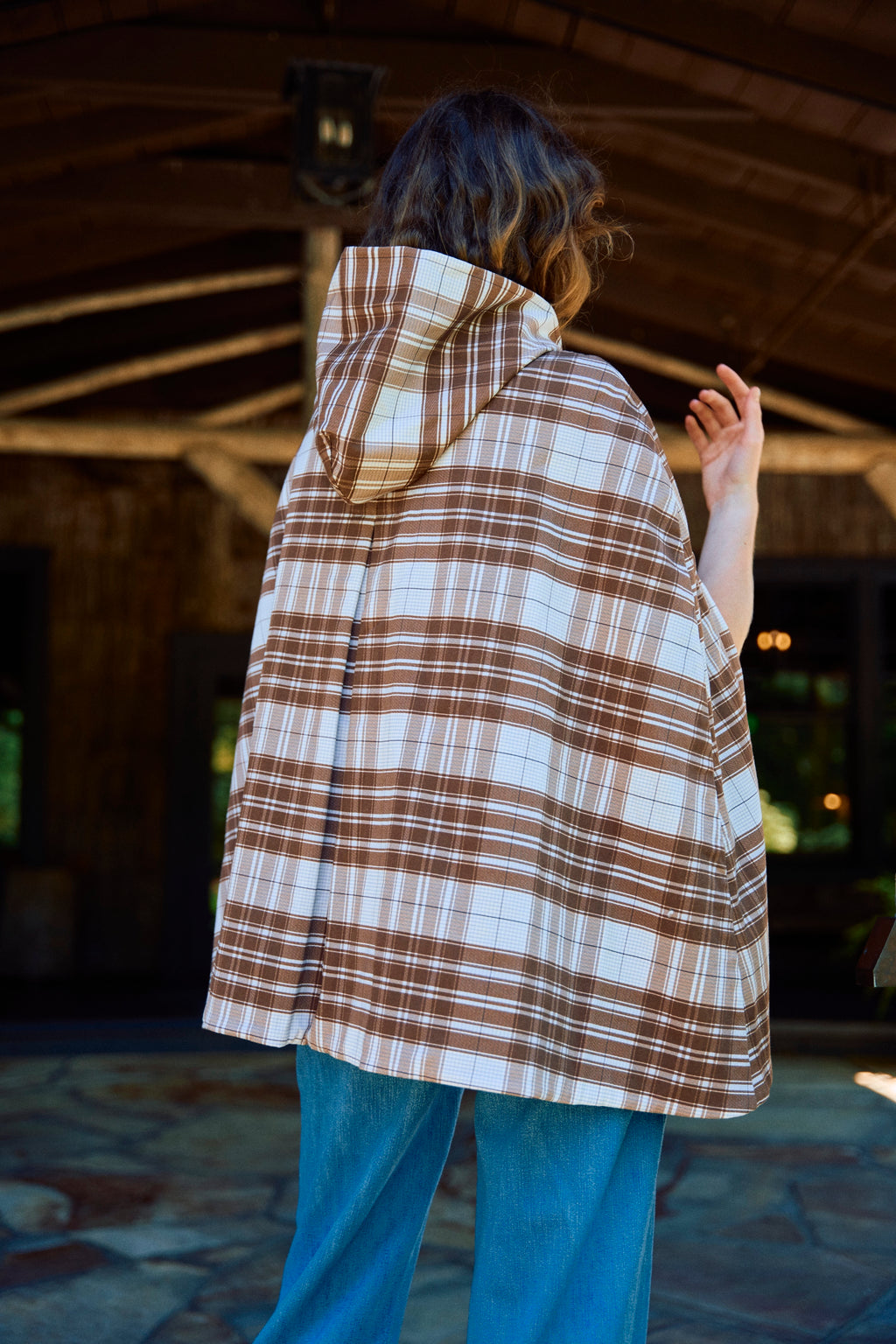 Reversible Paris Poncho