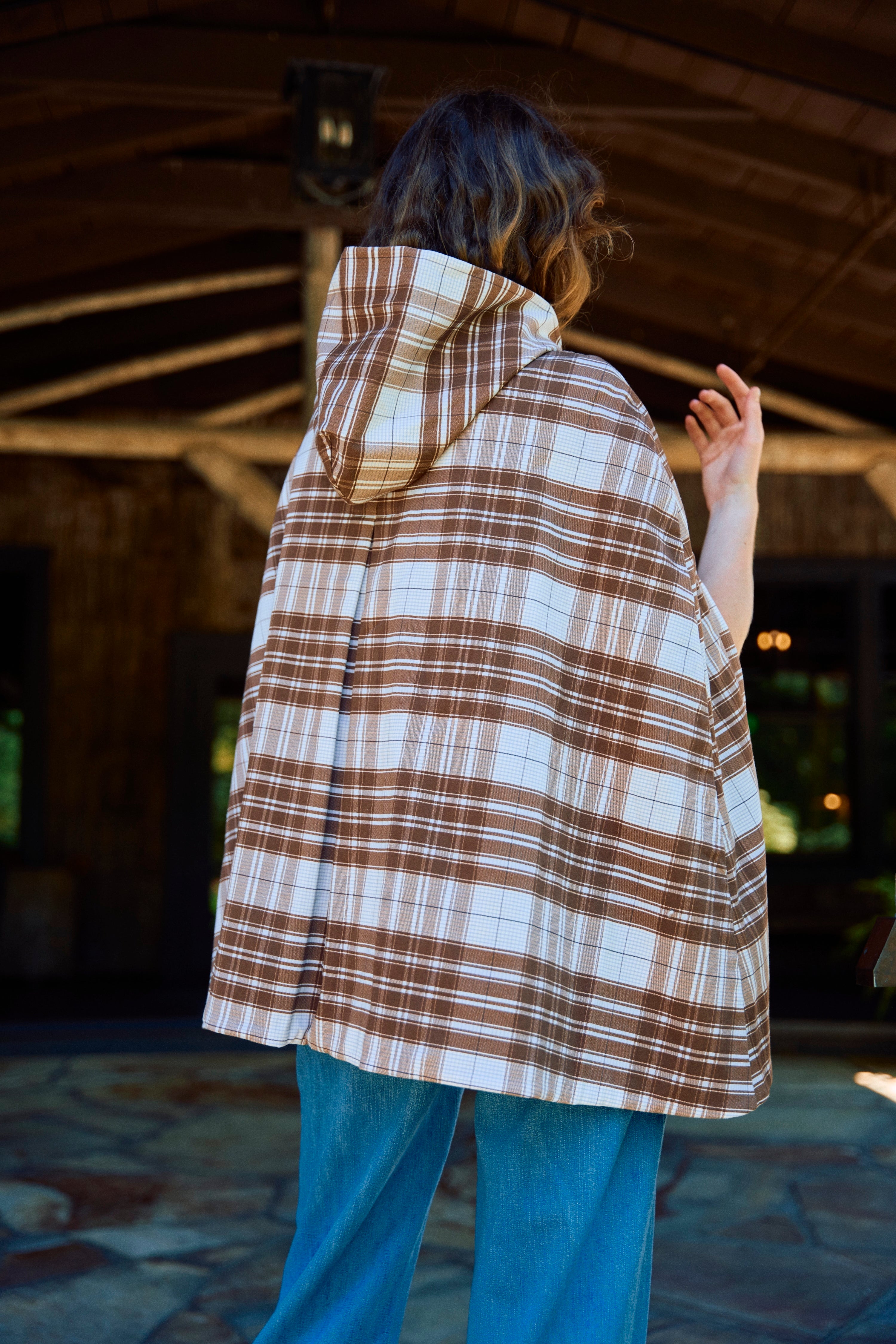 Reversible Paris Poncho
